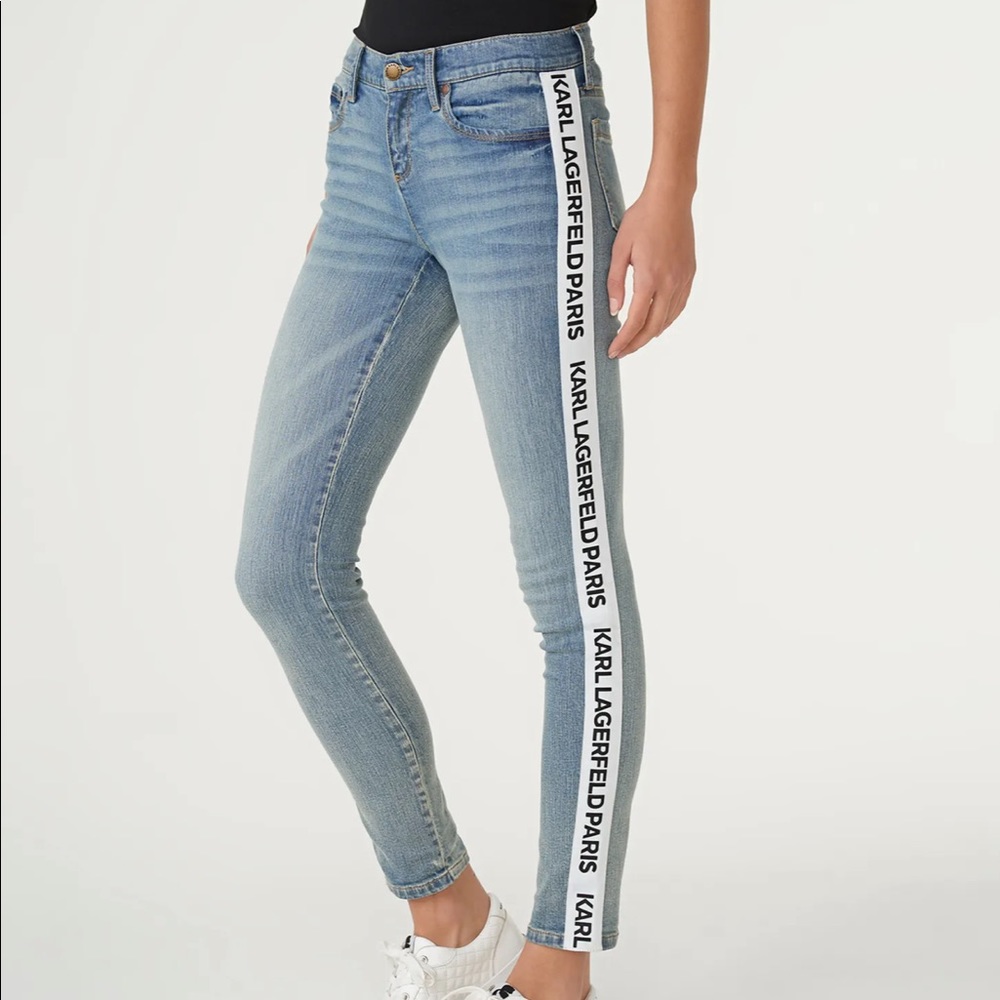 Karl Lagerfield denim jeans